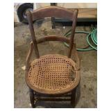 Cane Bottom Chair-Needs Repair