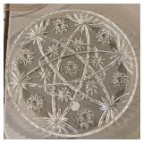 Pressed Glass Plate
