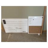 2 White/Cork Boards