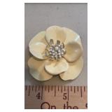 Vintage Magnolia Brooch