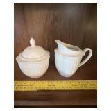 Mikasa-Italian Countryside Cream and Sugar Set