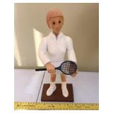 Tennis Figurine