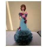 1966 Barbie with hand crocheted dress