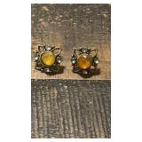 Vintage Post Back Earrings