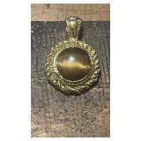 Cat's Eye Glass Pendant