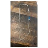 925 OW Necklace, has some knots