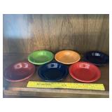Set of 6 Fiesta Bowls