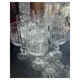 Set of 10-Bohemian Crystalax 'Belfast' Glasses
