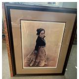 Framed R. Goldsborough Print