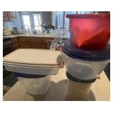 Lot of Plastic Containers