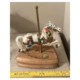 Tobin Fraley Carousel Horse Music Box