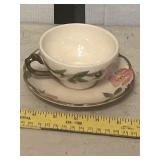 Desert Rose Tea Cup and Saucer