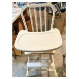Vtg. Jenny Lind Wooden High Chair