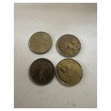 Set of 4 Guardian Angel Tokens