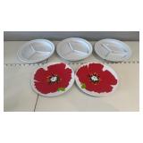 Lot of Plastic Plates