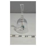 Glass Humming Bird Bell