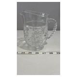Small Pressed Glass Pitcher