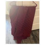 Round Maroon Tablecloth