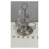 Vintage Cruet Set - Missing 1 Shaker