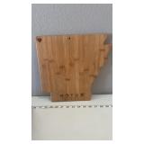 Arkansas Shaped Cutting Board