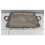 Heavy Wallace 896 Silver Plate Tray