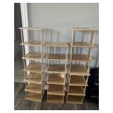 Set of Adjustable Shelving