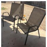 Set of 2 Outdoor Chairs