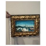 Oranate Framed Oil Painting