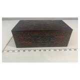 Antique Vented Humidor Tin