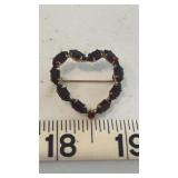 Heart Brooch