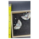 Butterfly Clip On Earrings