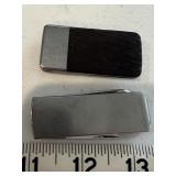 Two Vintage Money Clip/Pocket Knives