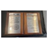 Two Patent Plaques