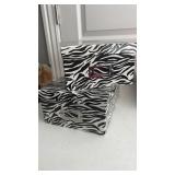 Two Zebra Stripe Boxes