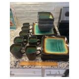 24 pc. set-Baum Galaxy Jade Dishes
