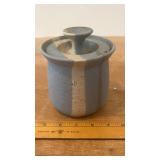 Pottery Lidded Dish