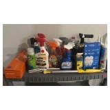 Lot of Chemicals and Cleaning Supplies