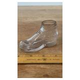 Advertising Glass Shoe (20-40's)-See Description
