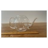 Clear Glass Tea Pot