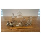 Lot of Misc. Bottles, Pitchers, Containers