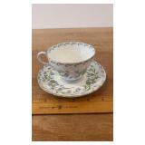Tea Cup and Saucer, cup has a crack