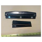 Stapler and 3 Hole Punch