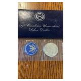 1971 Eisenhower Uncirculated Silver Dollar