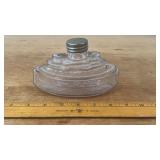 1910's Glass Ship Candy Bottle