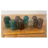 Lot of Small Glass Insulators