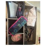 Lot of Reader Glasses and Beauty Items