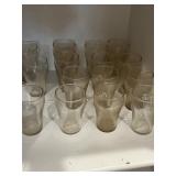Set of Small Coca-Cola Juice Glasses