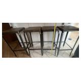 Seat of 4 Bar Stools