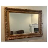Large Gold Framed Mirror