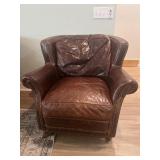 Michael Thomas Leather Side Chair